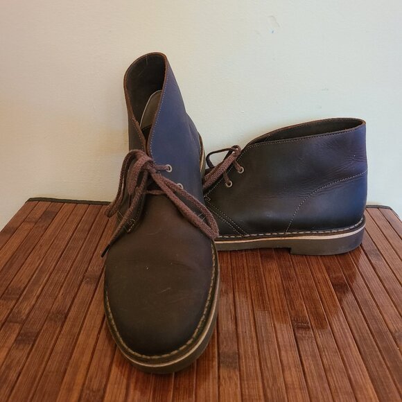 Clarks Men's Bushacre 2 Chukka Leather Boot - Picture 4 of 10